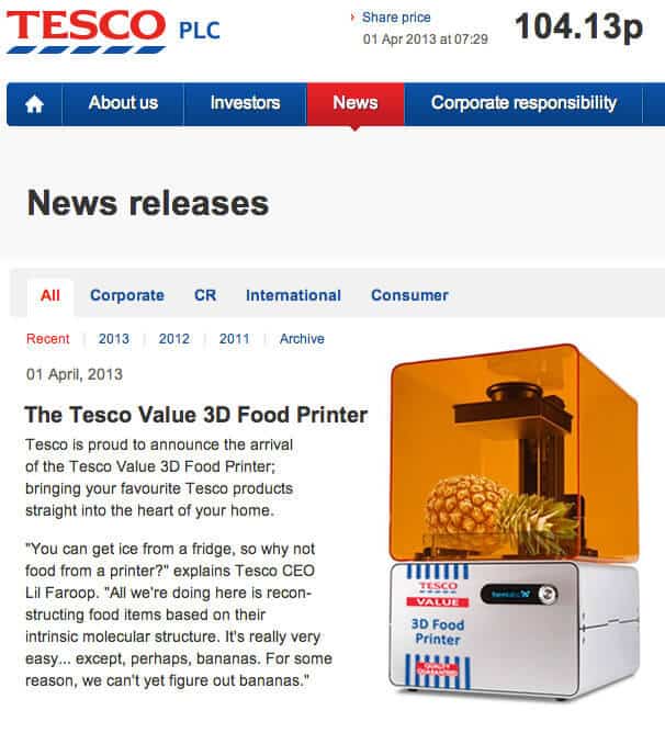 Tesco Value 3D Printer