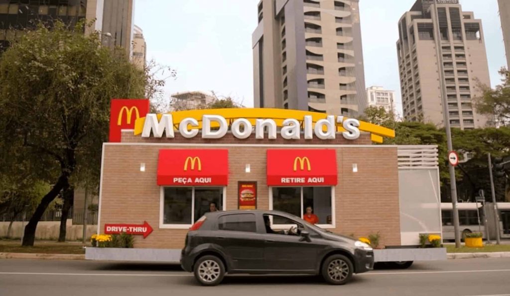 McDonald's Drive-Thruck hits the road in Brazil